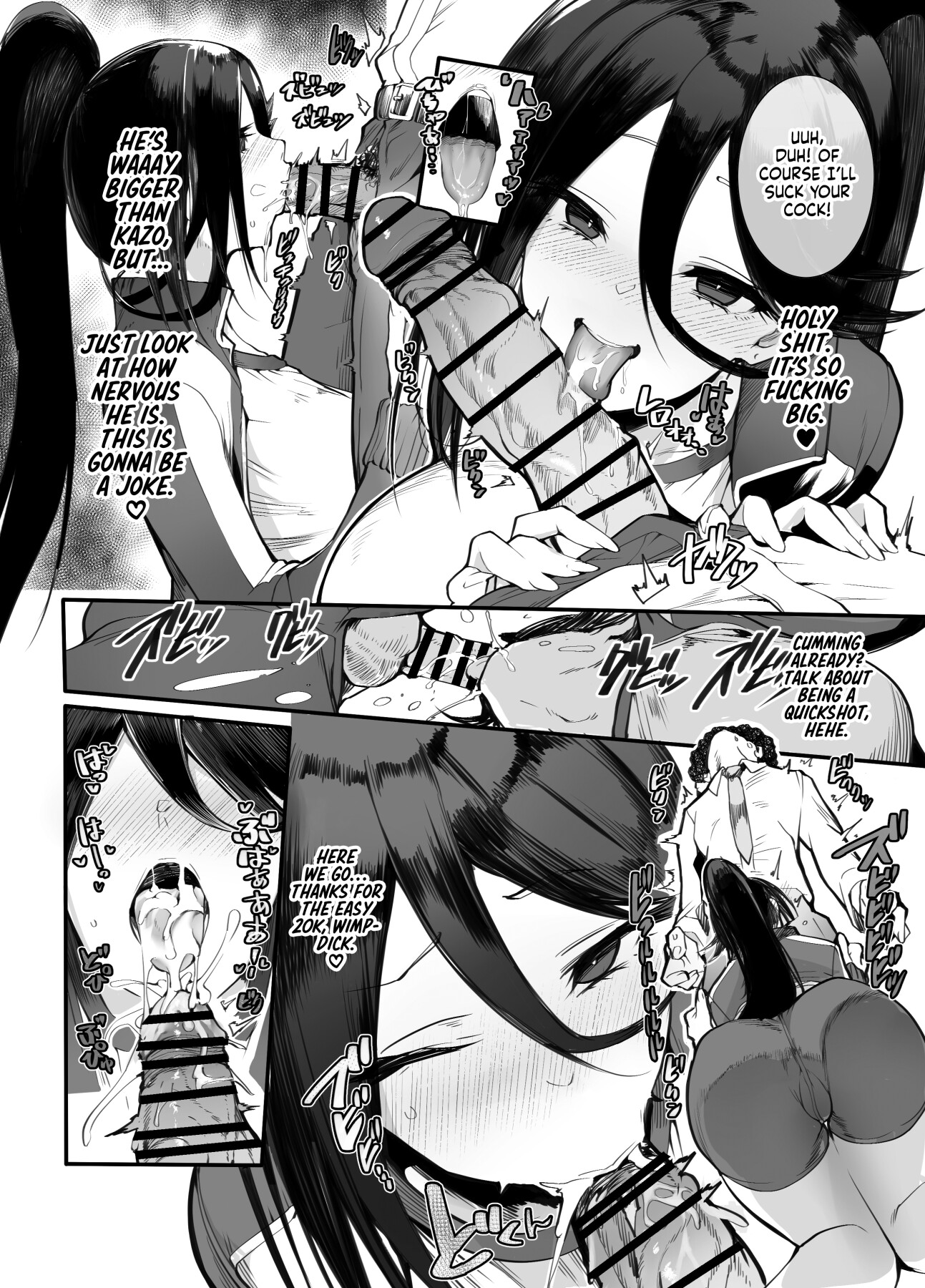 Hentai Manga Comic-Found Myself a Gyaru That's Down to Cosplay and Even Fuck For Money-Read-9